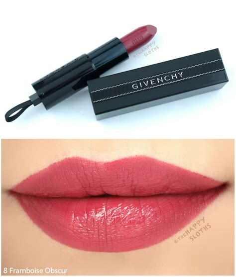 givenchy illicit color rouge interdit satin lipstick|Givenchy rouge interdit temptation lipstick.